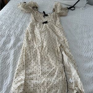 For Love and Lemons Eden Midi Dress Size L